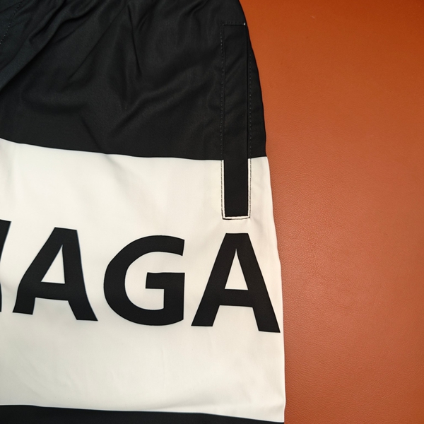 ブランドハーフパンツ角部分ディテール